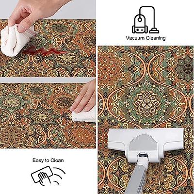 Ailsan Kitchen Mat Sets 2 Piece,Cushioned Anti-Fatigue PVC Kitchen Rugs,Anti  Skid Crimson Tile Waterproof Kitchen Rug,Comfort Standing Kitchen Mat for  Floor,Office,Sink,Laundry,17.3x30+17.3x47 - Yahoo Shopping