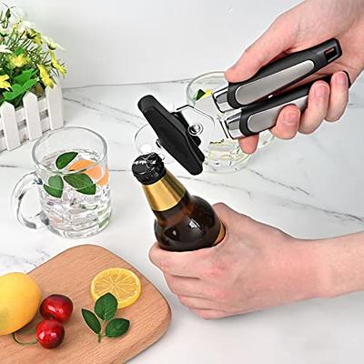 CYDW Mason Jar Opener Tool with No Lid Dents or Damage, Can Opener Manual  Multi-Purpose, Easy Twist Manual Handheld Top Remover Utensil, Canning