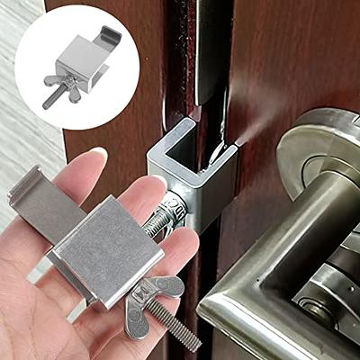V-CORME Extra-Thick Door Chain Lock- SUS304 Stainless Steel Casting Door Security Chain Guard, Heavy Duty Latch Lock for Inside Door, Brushed Nickel