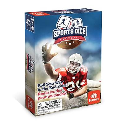 FoxMind Games: Sports Dice, Football, Roll Your Way to the End Zone, Easy  to Learn, Fun to Play, Play with Up to 4 Players, For Ages 7 and up - Yahoo  Shopping