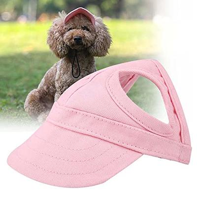 Dog Baseball Hat Adjustable Breathable Mesh Funny Small Dog Hat Sun Hats  for Dogs Hat for Dogs with Ear Holes for Hiking Teddy Tzu Terriers Red S -  Yahoo Shopping