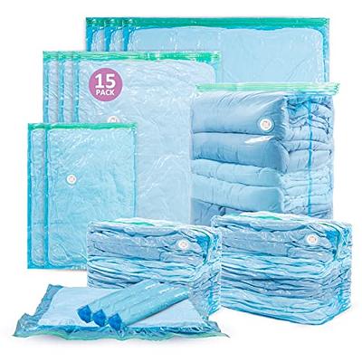 SpaceAid Jumbo Vacuum Storage Bags, Space Saver Sealer Compression Bags for  Comforters, Blankets, Pillows, Bedding, Clothes (X-Large 3 Pack)