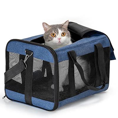 SEVVIS Extra Large Cat Carriers for Cats 20 lbs+, Soft Sided Pet Carrier  Bag for Dogs, Portable Large Dog Carrier- Collapsible Folding Pet Travel