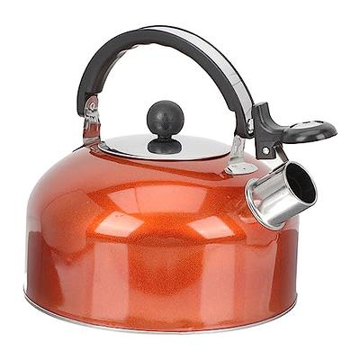 HEMOTON Tea Kettle Stovetop Whistling Teakettle Stainless Steel Tea Pots  Classic Teapot Stovetop Kettle Water Boiler with Cool Handle for Stovetop  5L - Yahoo Shopping