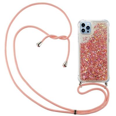 Transparent Phone Case With Rhinestone Decoration And Lanyard, Compatible  With Iphone 15/15 Pro Max/15 Pro/15 Plus/14/14 Pro Max/14 Pro/13 Pro Max/13  Pro/13/11/12