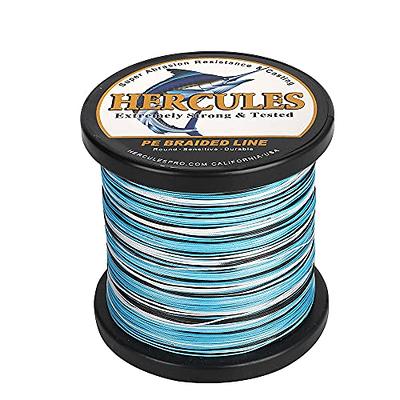 HERCULES Super Strong 300M 328 Yards Braided Fishing Line 50 LB Test for  Saltwater Freshwater PE Braid Fish Lines 4 Strands - White, 50LB (22.7KG),  0.37MM - Yahoo Shopping