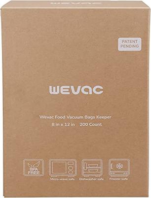 200 Count - 8 x 12 Quart Size Pre-Cut Vacuum Sealer Bags