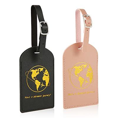 Stackers Taupe Luggage Tag