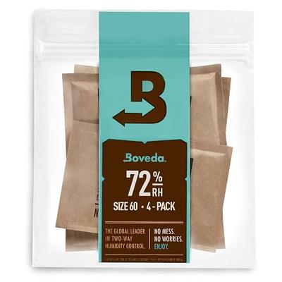 Boveda 69% RH 2-Way Humidity Control, Large 60 Gram size, 12-Pack