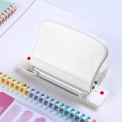 10 Hole Puncher Manual Loose Leaf Binder Punch for A4 A5 B5 A7 A6