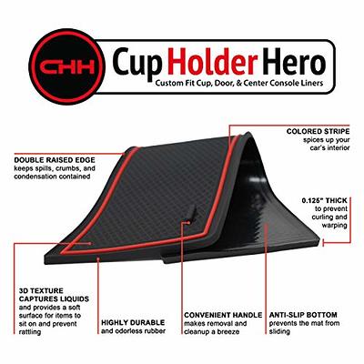 CupHolderHero fits Chevy Camaro Accessories 2010-2024 Premium Custom  Interior Non-Slip Anti Dust Cup Holder Inserts, Center Console Liner Mats,  Door Pocket Liners 8pc Set (Red Trim) - Yahoo Shopping