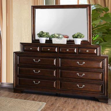 HIVES HONEY Taylor Pine Jewelry Chest with 5 Pul-Out Drawers 1004