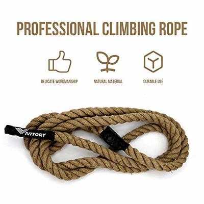 VIVITORY Gym Fitness Training Climbing Ropes, Workout Gym Climbing Rope,  Home Training and Fitness Workouts,1.5'' in Diameter, Available 10, 15, 25,  30 Ft (25 ft) - Yahoo Shopping