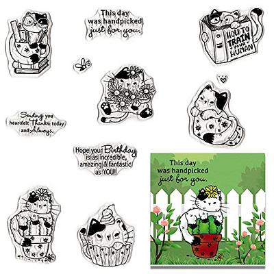 Happy Birthday Clear Stamps for DIY Scrapbooking Card Making Photo Album  Decorative Rubber Stamp Crafts