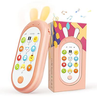 Sehao Kidpal Baby Cell Phone Toy 6 To 12 Months,Pretend Phones Toys for 1 2  Year Old Boy & Girl Best Birthday Gifts, Musical Toy for Toys and Hobbies