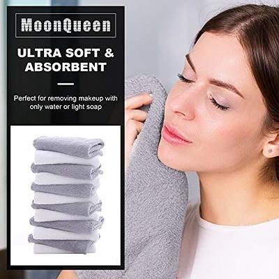  MOONQUEEN Ultra Soft Premium Washcloths Set - 12 x 12