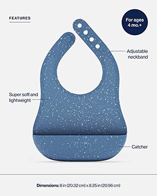 Lalo The Bib - Waterproof, Non-Toxic Silicone Baby Bib with Adjustable Neck  Band & Silicone Food Pouch Catcher, Set of 2 - Grapefruit - Yahoo Shopping