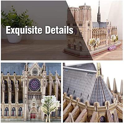 3D Puzzles for Kids Ages 8-10 - Notre Dame de Paris Gifts for 10