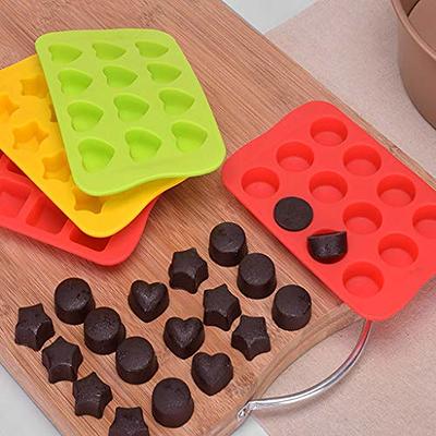 EXQUIMEUBLE 4pcs Ghost Ice Tray Halloween Decor Silicone Tray