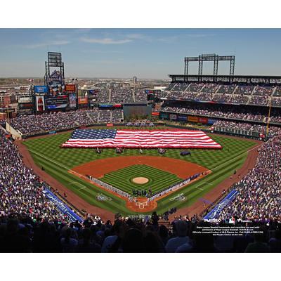 Dinger Colorado Rockies Opening Day Mascot Bobblehead Officially Licensed by MLB