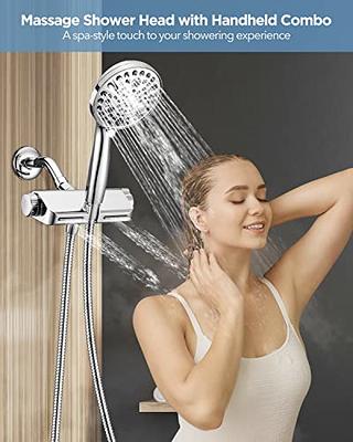 NearMoon Shower Head and 15 Stage Shower Filter Combo, High Pressure  Filtered Showerhead for Hard Water, Improves the Condition of Your Skin,  Hair - 1