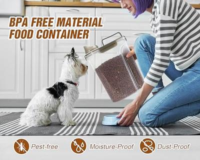  TBMax Dog Food Storage Container for Small Pet, Cat