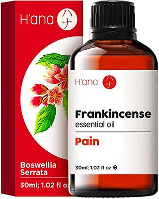 Gya Labs Pure Frankincense Essential Oil for Pain & Skin (0.34 fl oz) -  100% Natural Therapeutic Grade Frankincense Essential Oils for Aromatherapy  & Frankincense Oil for Diffuser Frankincense 0.34 Fl Oz (Pack of 1)