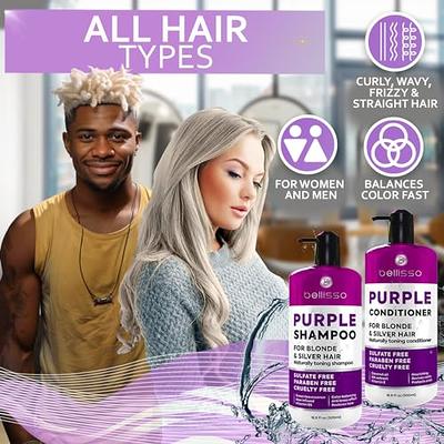 Salon Professional Blonde Toning Purple Hair Conditioner, Hair