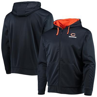 Nike Men's Chicago Bears Sideline Coaches Navy Full-Zip Bomber Jacket