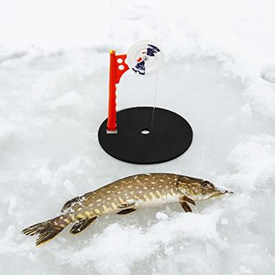 Ice Fishing Hole Covers and Retractable Safety Picks, Ducks Unlimited  Prints, Ice Fishing Equipment