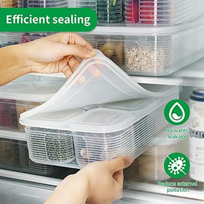 Efficient Plastic Storage Bin For Pantry, Fridge, And Cabinet