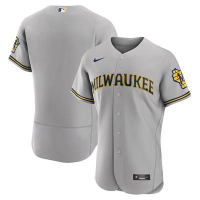 Men's Nike Navy Milwaukee Brewers New Legend Logo T-Shirt