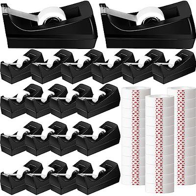 4pcs/Set Permanent Adhesive Roller Tape Dispenser For Daily Office