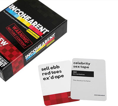 Incohearent nsfw expansion pack - Guess the Gibberish Adult Party Game by What  Do You Meme? - Yahoo Shopping