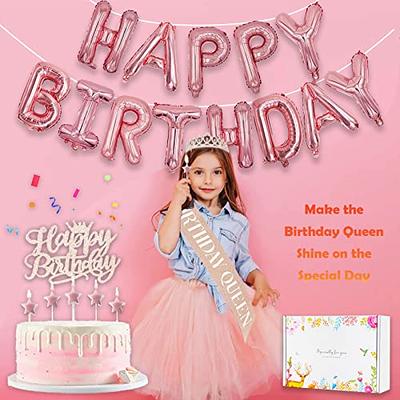 75th Birthday Decorations For Women, Include 75th Birthday Sash and Tiara,  Birthday Cake Topper and Number 75 Candles, 75 Balloons, 3D Birthday Card,  75th Birthday Gifts Women - Yahoo Shopping