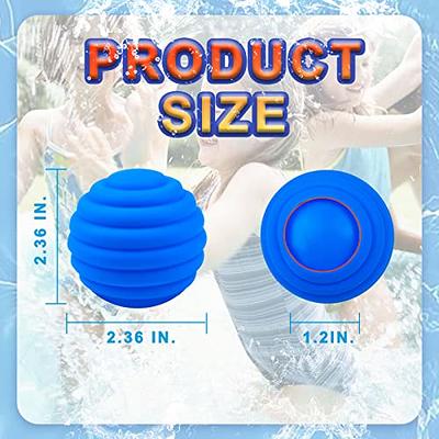  98K Reusable Water Bomb Balloons, Latex-Free Silicone Water  Splash Ball with Mesh Bag, Self-Sealing Water Bomb for Kids Adults Outdoor  Activities Water Games Toys Summer Fun Party Supplies (12Pcs) : Toys