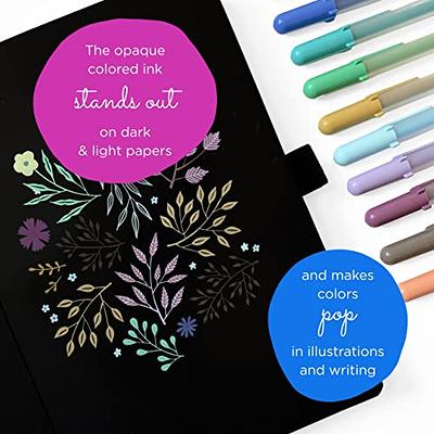 SAKURA Gelly Roll Moonlight 06 Gel Pens - Fine Point Ink Pen for  Journaling, Art, or Drawing - Assorted Earth & Jewel Tone Ink - Fine Line - 10  Pack - Yahoo Shopping