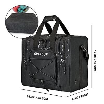 GRANDUP Bowling Ball Bag for Single Ball - Black Bowling