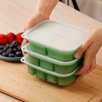 haakaa Baby Food Freezer Storage Tray - Breast Milk Freezer Tray, Silicone  Baby Food Freezer Tray, Food Storage Container for Homemade Baby Food,with  Record Card Slot, Pea Green - Yahoo Shopping