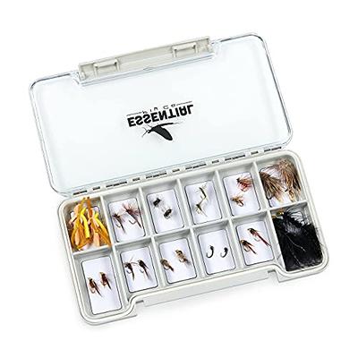 JIYAN Fly Fishing Flies Kit, 5Pcs Handmade Fly Fishing Gear with Dry Flies,  Streamers, Fly Assortment Trout Bass Fishing with Fly Box - Yahoo Shopping