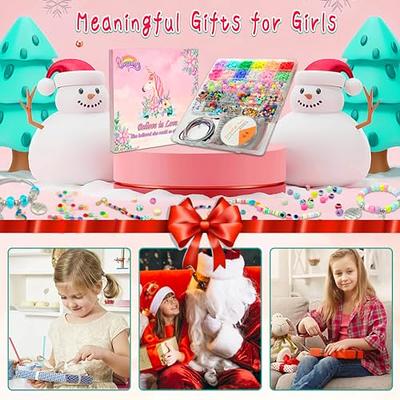 Girls Toys Age 6-8 Gifts Arts & Crafts For Kid Charm Bracelet Jewelry  Making Kit