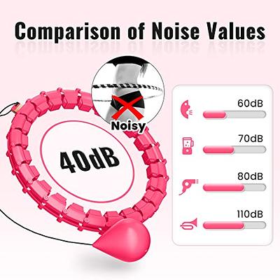 65Inch 32 Knots Noiseless Plus Size Weighted Hula Infinity Fitness Weight  Loss Detachable Hoops, Smart Noiseless Hula for Women, 2 in 1 Waist and  Abdominal Workout Equipment at Home - Yahoo Shopping