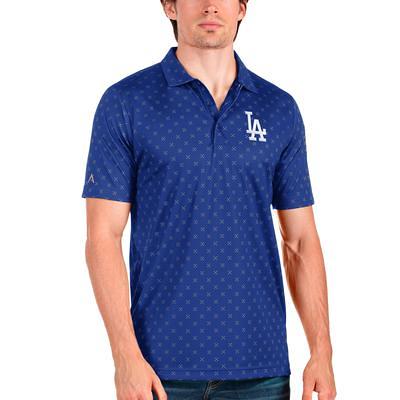 Men's Antigua Royal Los Angeles Dodgers Compass Polo