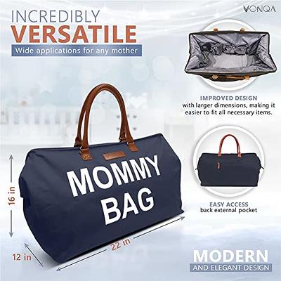 VONQA Mommy Bag for Hospital, Labor and Delivery - Extra Large