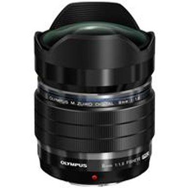 Olympus M. Zuiko Digital ED 8mm f/1.8 Fisheye Pro Lens - Black