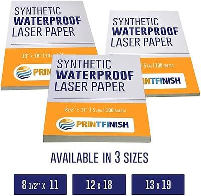 Synthetic Weatherproof Laser Printer Paper (Synthetic Laser Matter Opaque)  - PRINTFINISH