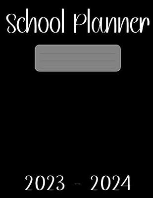 Homework Planner: Undated Assignment Book/Notebook for Elementary,  Middle/High School, College Students | 120 Pages, Large 8.5 x 11 - Blue