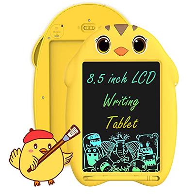 JONZOO LCD Writing Tablets Doodle Boards, 8.5 inch Electronic Drawing Pads with Screen Lock and Pen, for Kids Over 3 Years and Adults at Home School