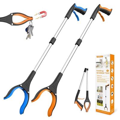 43 Extra Long Grabber Tool, Foldable Grabbers for Elderly Grab It Reaching  Tool - Helia Beer Co