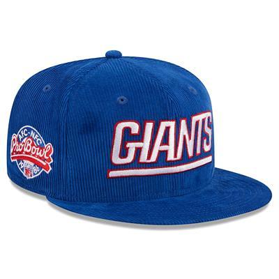 Men's New Era Royal New York Giants The League Throwback 9FORTY Adjustable  Hat